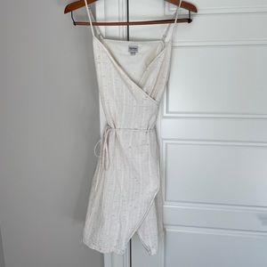 Rhythm Linen Wrap Dress